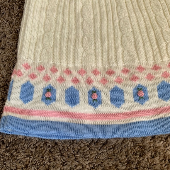 Palomino Knit Sweater Skirt Set Girls Sz.104 or 5-6 Vintage 80s-90s - Picture 13 of 14